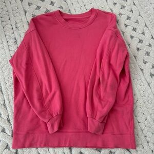 Pink Lululemon sweatshirt